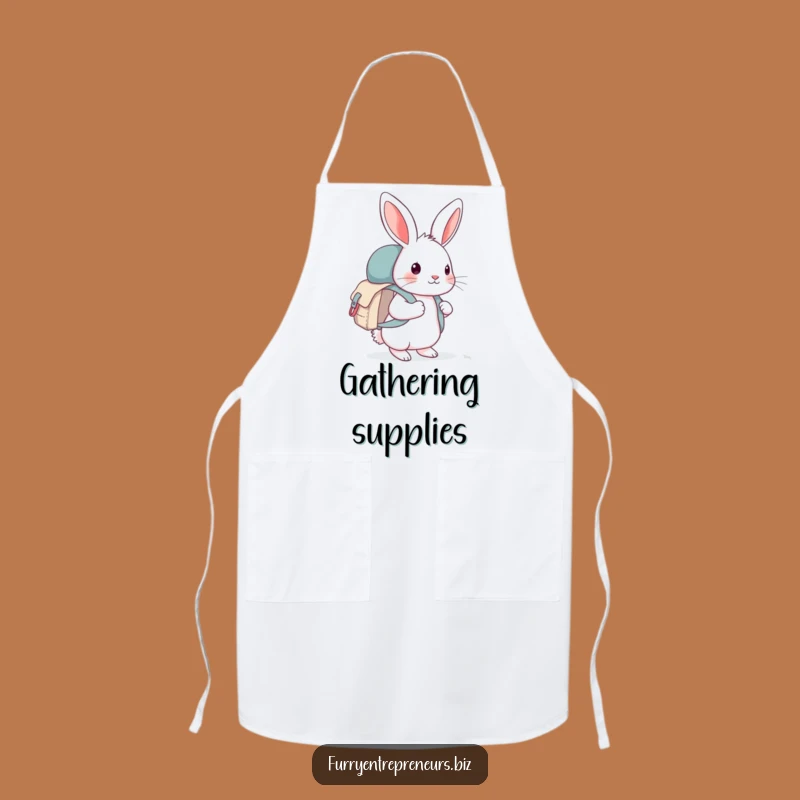 Funny Rabbit Explorer Apron: Cook Up Adventures in the Kitchen with This Tee