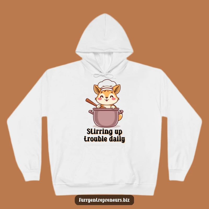 Funny Chef Animal Hoodie: Cozy Culinary Comfort, The Ultimate Funny Gift!