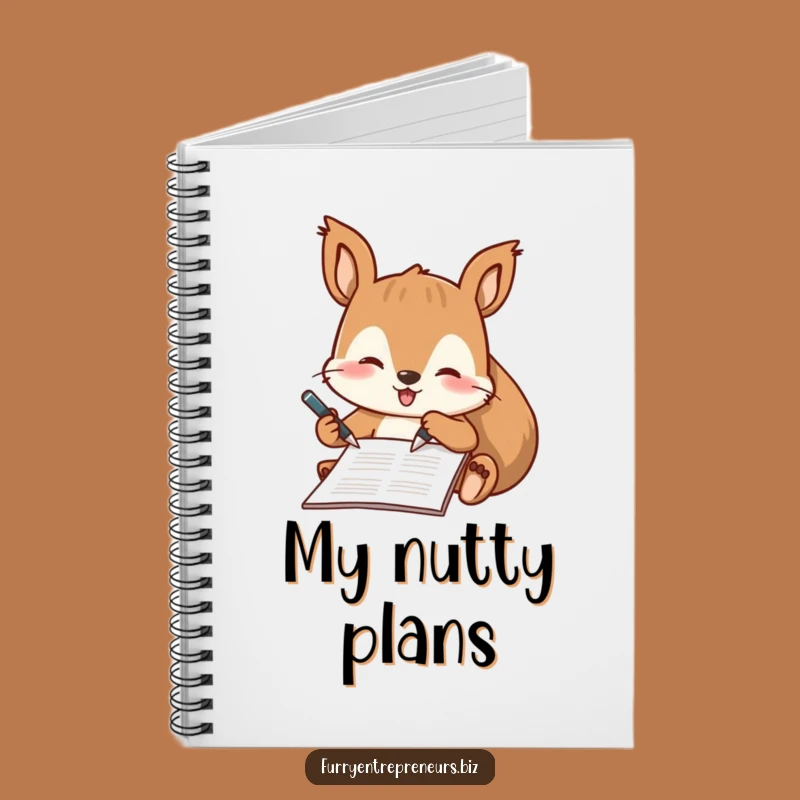 Funny Squirrel Signing Notebook: Keep Track of Your Tasks with Hilarious Style
